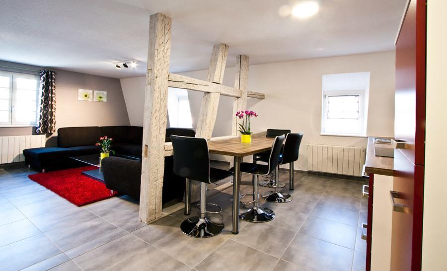 Appartements Le Hupsa Pfannala Saint-Hippolyte  Habitación foto